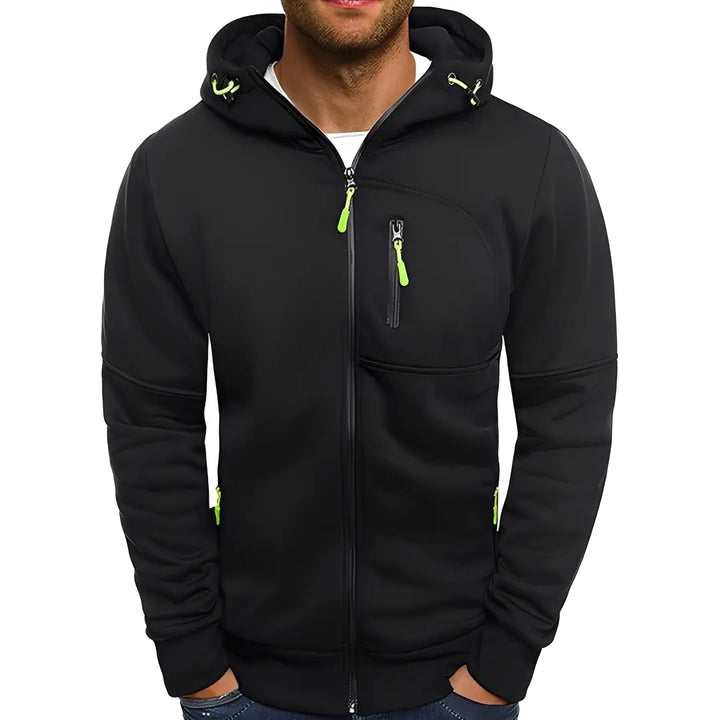 Blusão Casual Desportivo para Homem com Bolsos com Fecho