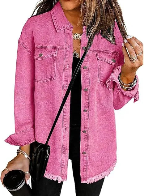 Blusão Casual Moderno para Mulher com Bolsos
