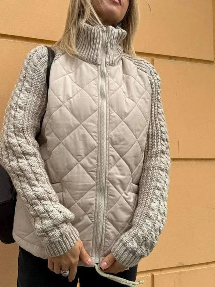 Blusão Moderno Leve para Mulher com Fecho
