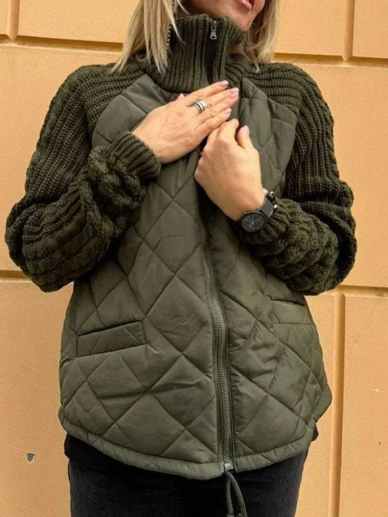 Blusão Moderno Leve para Mulher com Fecho