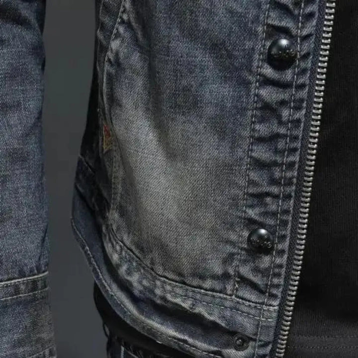 Blusão Vintage Casual para Homem com Botões