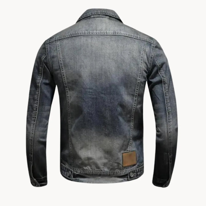 Blusão Vintage Casual para Homem com Botões