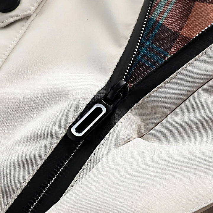 Blusão de Inverno Casual Moderno para Homem com Capuz