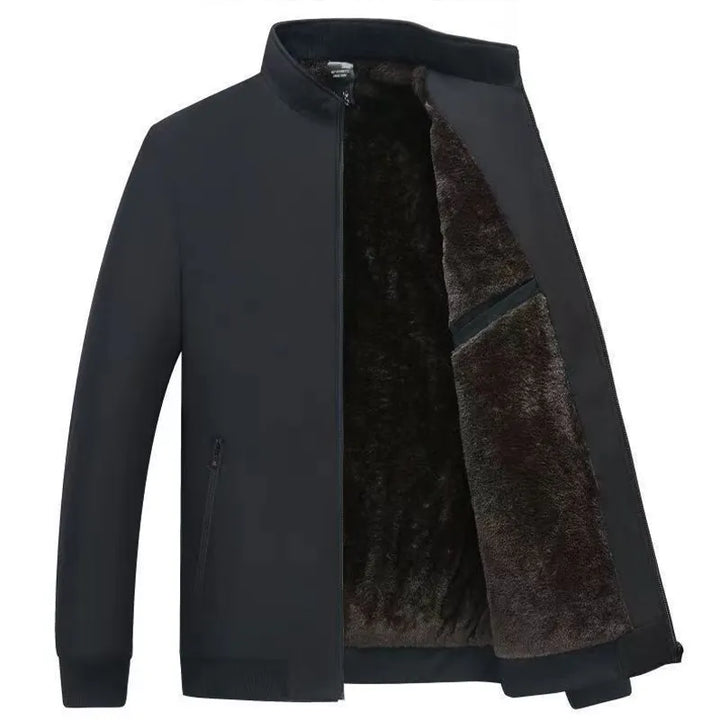 Blusão de Inverno Casual Moderno para Homem com Fecho