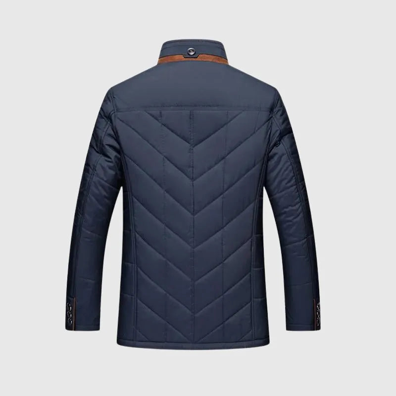 Blusão de Inverno Elegante Moderno para Homem com Fecho