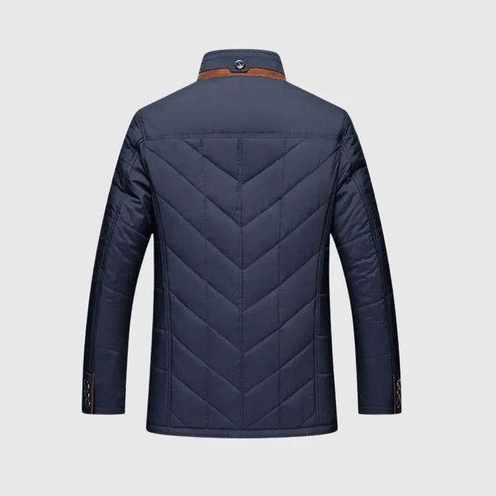 Blusão de Inverno Elegante Moderno para Homem com Fecho