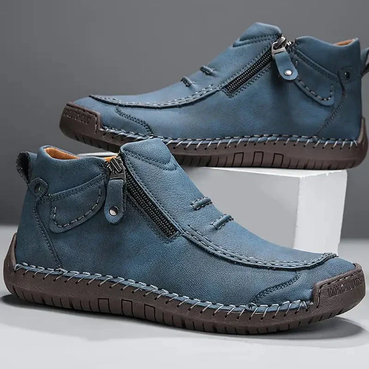 Botas Casuais Confortáveis para Homem com Fecho