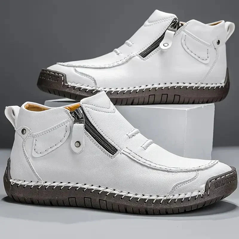 Botas Casuais Confortáveis para Homem com Fecho