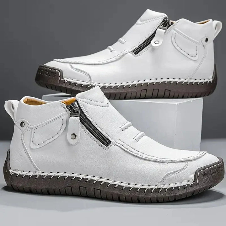 Botas Casuais Confortáveis para Homem com Fecho