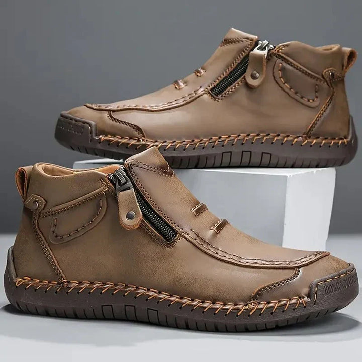 Botas Casuais Confortáveis para Homem com Fecho