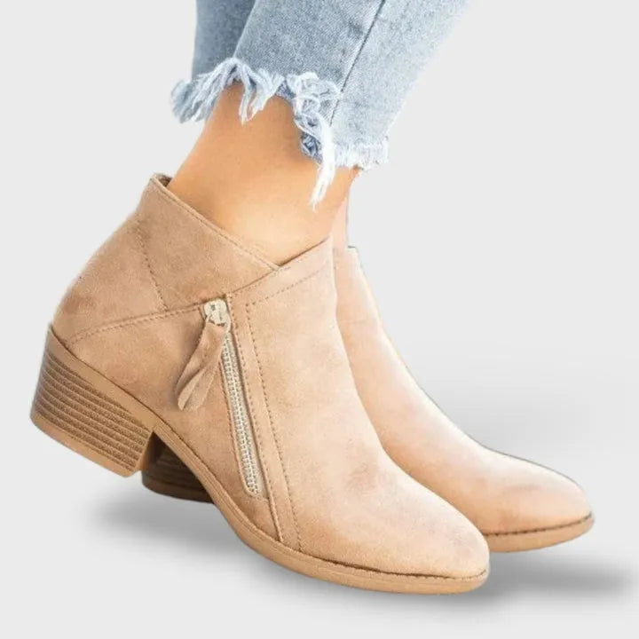 Botas Casuais Modernas para Mulher com Fecho