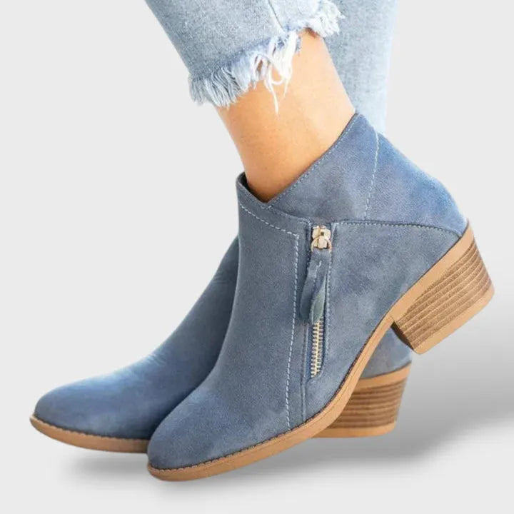Botas Casuais Modernas para Mulher com Fecho
