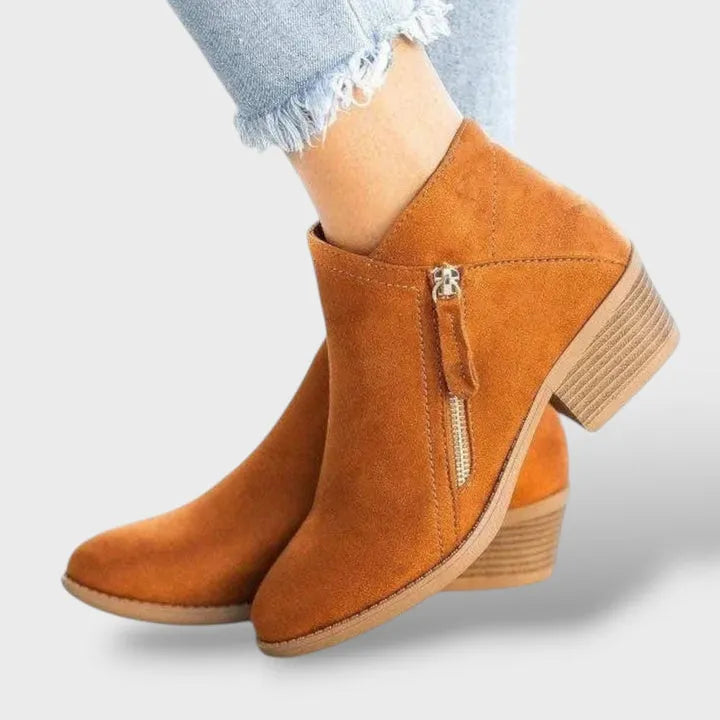 Botas Casuais Modernas para Mulher com Fecho