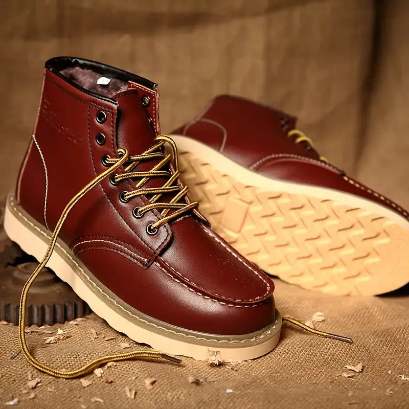 Botas Confortáveis Casuais para Homem com Atacadores