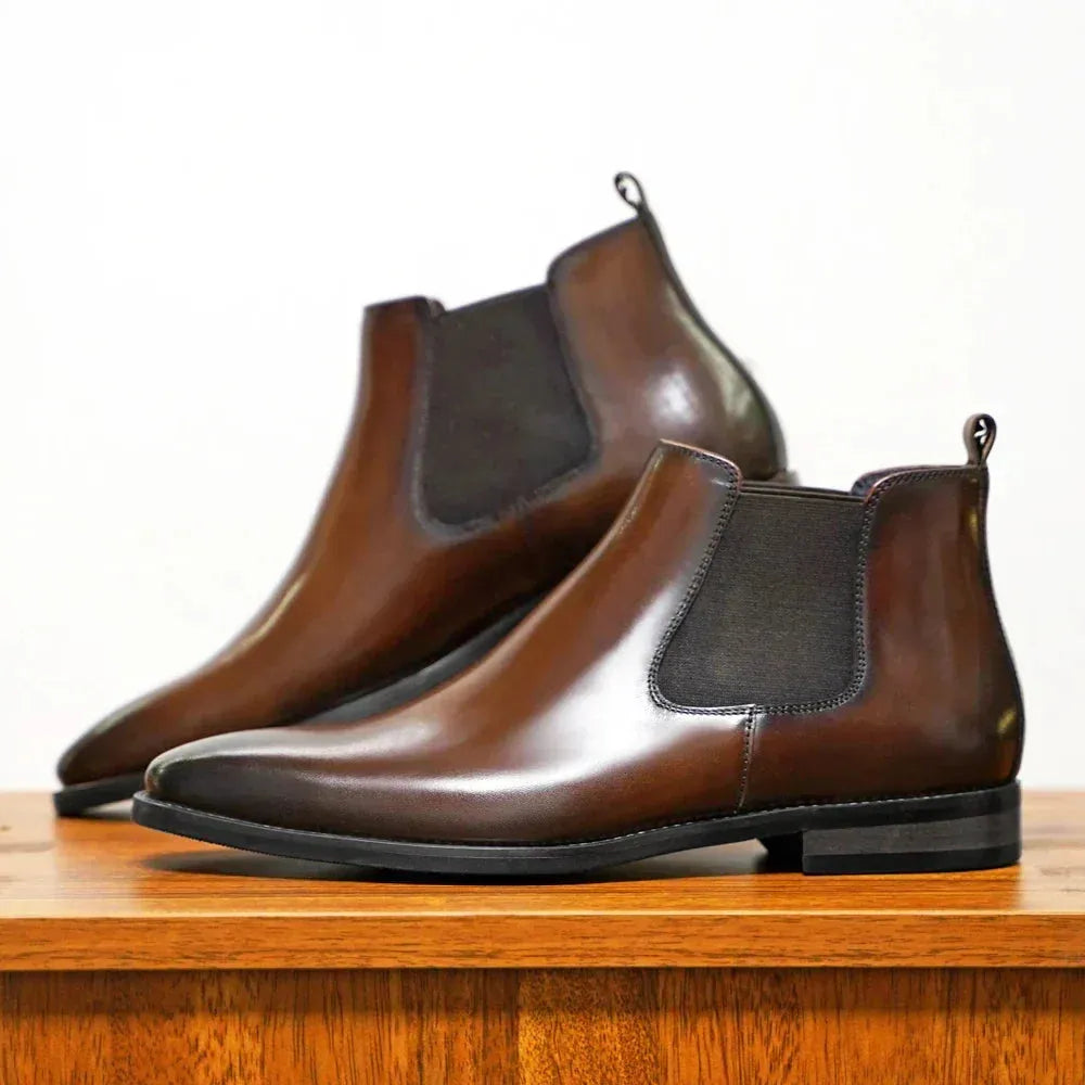 Botas Elegantes Confortáveis para Homem com Elástico