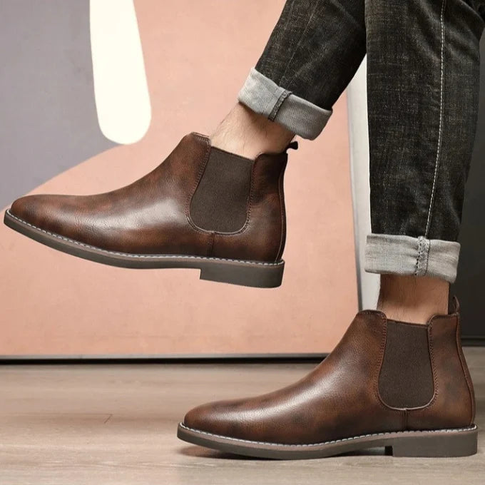 Botas Elegantes Modernas para Homem com Elástico