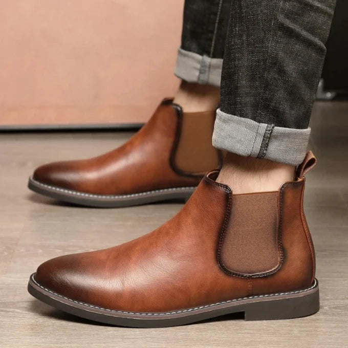 Botas Elegantes Modernas para Homem com Elástico