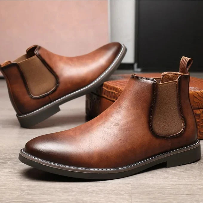 Botas Elegantes Modernas para Homem com Elástico