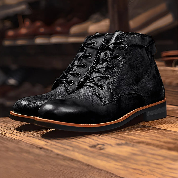Botas Vintage Clássicas para Homem com Atacadores