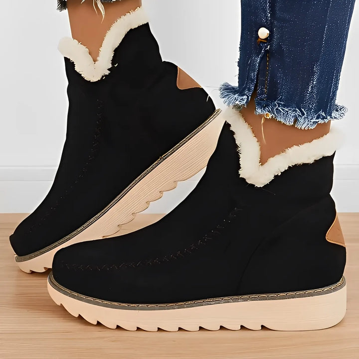 Botas de Inverno Confortáveis para Mulher com Pelo por Dentro