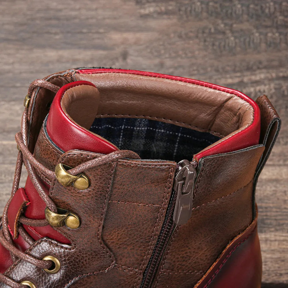 Botas de Inverno Modernas para Homem com Atacadores