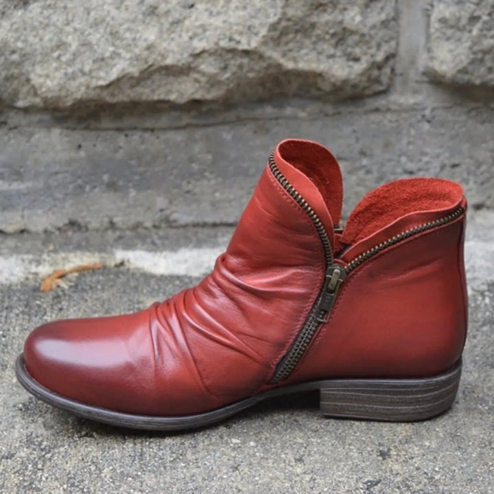 Botins Confortáveis de Inverno para Mulher com Fecho