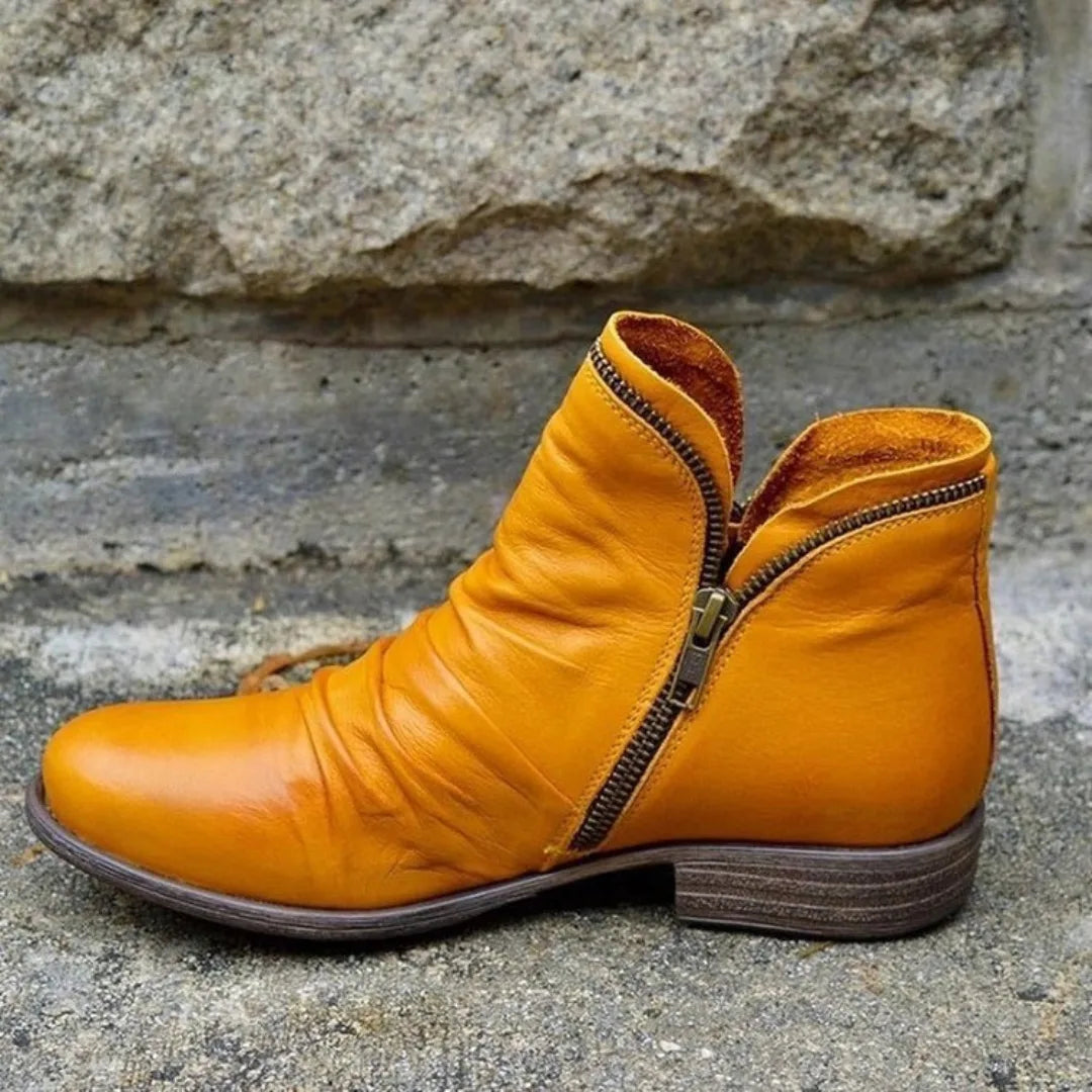 Botins Confortáveis de Inverno para Mulher com Fecho