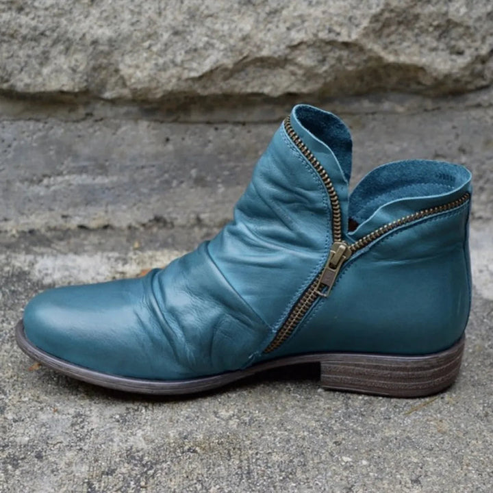 Botins Confortáveis de Inverno para Mulher com Fecho