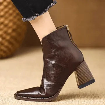Botins Confortáveis para Mulher com Salto Alto