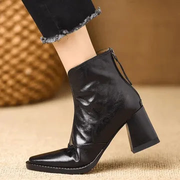 Botins Confortáveis para Mulher com Salto Alto