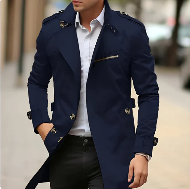 Casaco Clássico Elegante para Homem com Botões