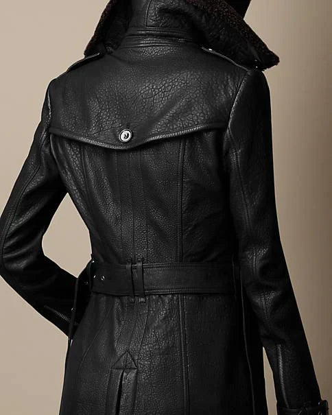 Casaco de Inverno Oversized Elegante para Mulher com Botões