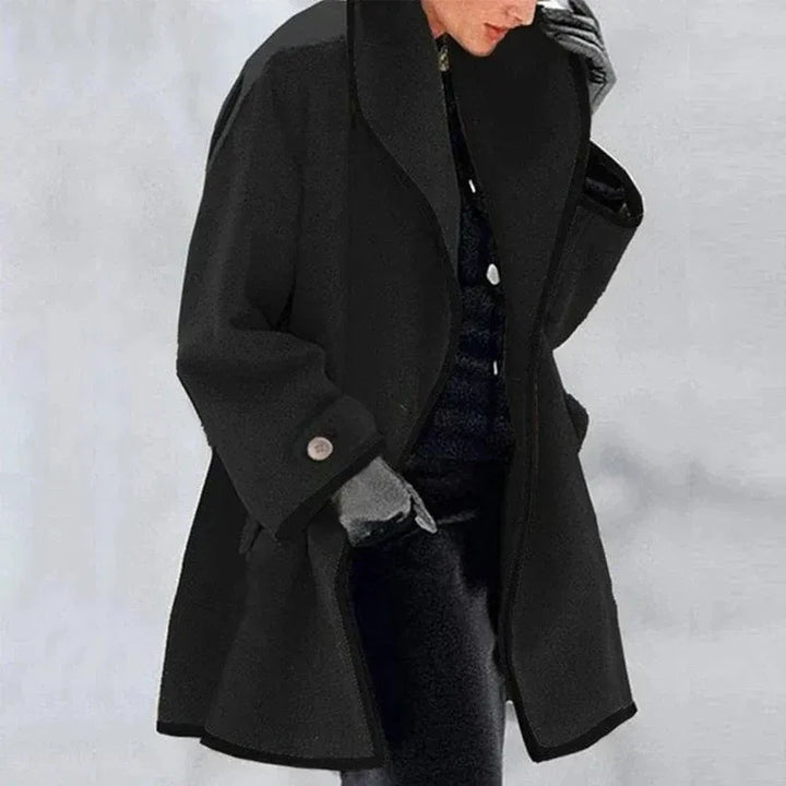 Sobretudo Oversized de para Mulher com Gola Alta